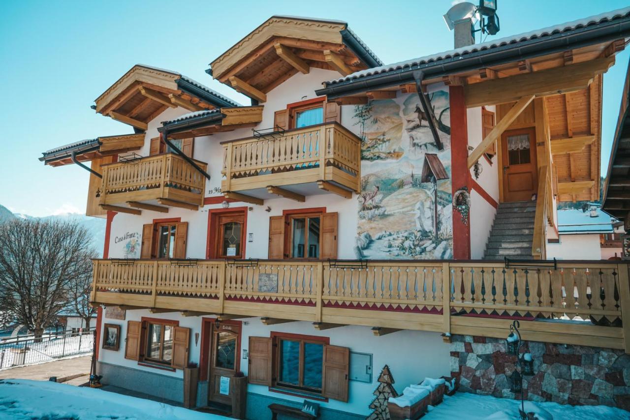 Casa Di Franz Hotell Vigo di Fassa Exteriör bild