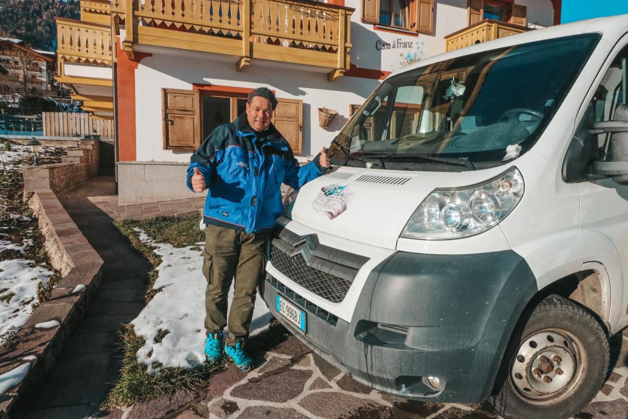 Casa Di Franz Hotell Vigo di Fassa Exteriör bild